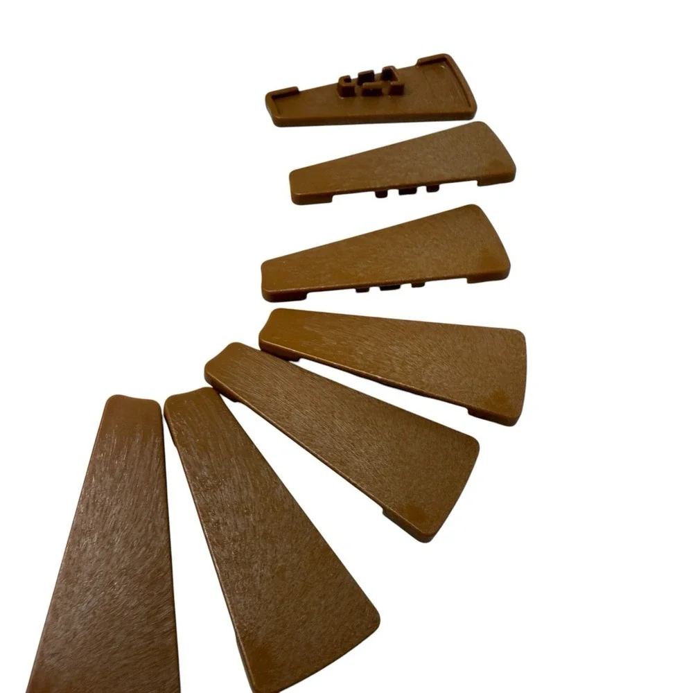 Playmobil Brown‎ Replacement Step Part for Spiral Staircase 10 Pcs Victorian